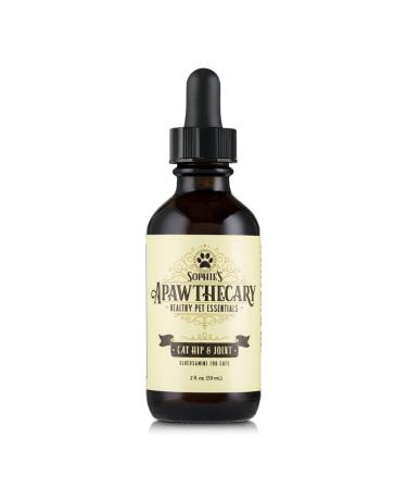 Sophie's Apawthecary Cat Hip and Joint Glucosamine Liquid Supplement 2 oz for Pain Relief and Improved Joint Flexibility - Buy Online on GoSupps.com