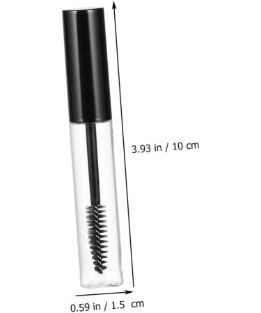 FOMIYES 2 Sets Mascara Tube Empty Lip Gloss Tube Empty Mascara Mini Lip Gloss Mini Funnels Lash Wand Abs - Buy Online on GoSupps.com