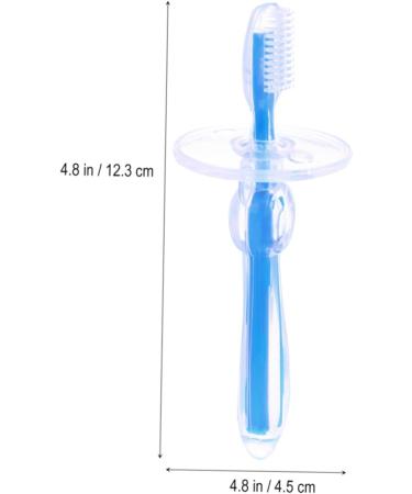 Goohochy 2-St Silicone Toothbrushes for Kids | Baby Finger Brush & Training Tool | Eco-Friendly Earth Colors - Buy Online on GoSupps.com