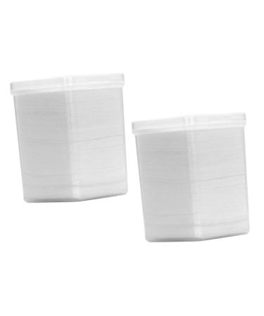 HONMEET Adhesive Wipes 2 Boxes Of Nail Polish Remover 200 Sheets/Box Unscaled Smooth