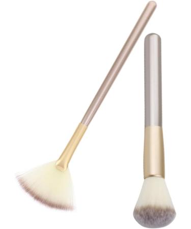 minkissy 2 Sets Makeup Brush Cosmetics Brush Blush for Cheeks Facial Makeup Brush - Buy Online on GoSupps.com