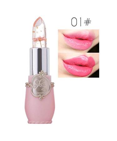 Buy Magik Flower Lipstick Color Jelly - #1 Pink Flower | Temperature Changing Lip Color | International Shipping Available - Buy Online on GoSupps.com