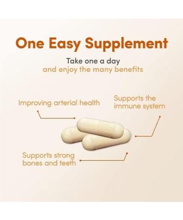 LowTE Florida ADK 5 - Multivitamin Including Vitamin D3 5 000 iu Vitamin K2 mk-7 & Vitamin A for Strong Bones & Teeth* Arterial Health & Immune Support* Gluten Free (60 Day Supply) - Buy Online on GoSupps.com