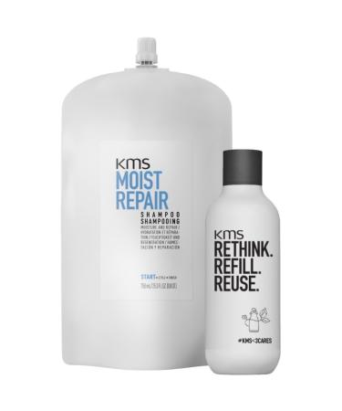 KMS Moist Repair Shampoo Pouch 750ml - moisturizing shampoo refill