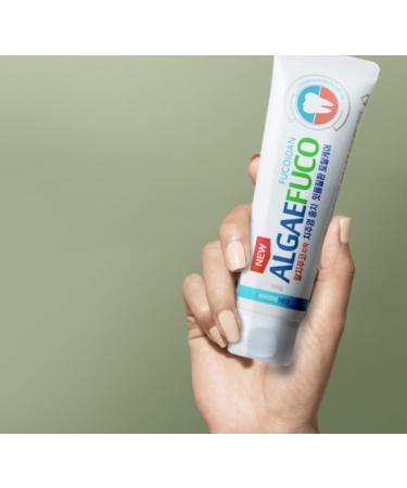 ALGAEFUCO Fucoidan Toothpaste 3.5 oz Natural Seaweed Extract Formula Refreshing Clean Mint Flavor Gentle Oral Care Keeps Breath Fresh - Buy Online on GoSupps.com