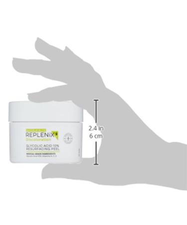 Replenix Glycolix Elite Glycolic Acid Peel Pads - 10% Glycolic Acid, 60 ct - Brightening & Exfoliating Treatment - Buy Online on GoSupps.com