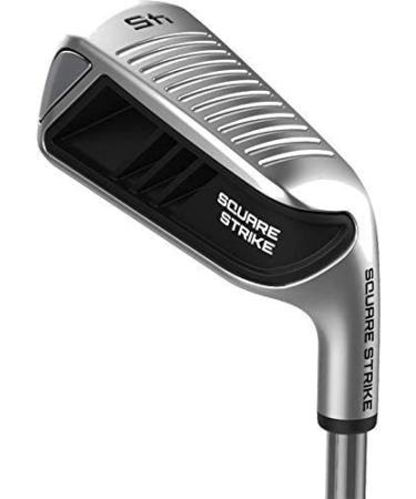 Square Strike Wedge -Pitching & Chipping Wedge for Men & Women -Legal for Tournament Play -Engineered by Hot List Winning Designer -Cut Strokes from Your Golf Game Fast Right Black-Stainless-Steel Wedge 45 Degrees