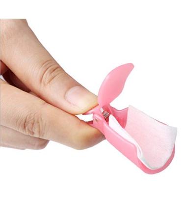HiMo 10PC Pink Acrylic Nail Art Soak Off Cap Clip for UV Gel Polish Remover - Buy Online on GoSupps.com