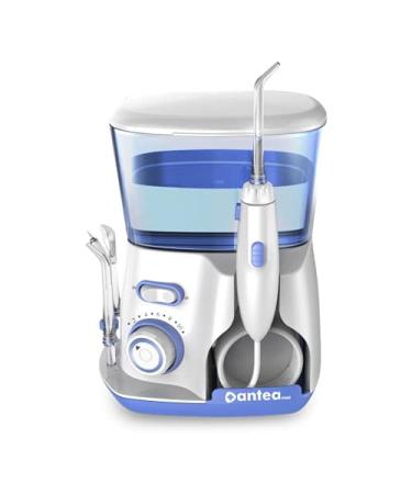 AnteaJET water jet with 10 settings 3 standard nozzles 1 interstitial spa pocket nozzle and 1 tongue cleaner