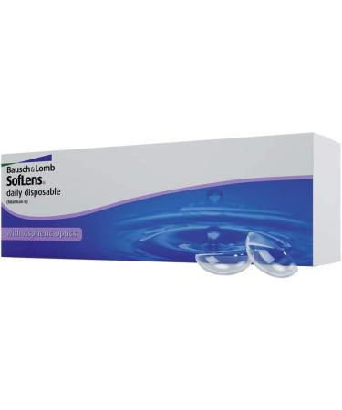 Bausch + Lomb Soflens Daily 30-Pack Spherical Contact Lenses | Soft Daily Lenses (BC 8.6mm Dia 14.2mm) - International Shipping Available - Buy Online on GoSupps.com