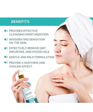 Aqua Fresh Hydrating Body Wash | Moisturizing Aloe & Citrus Cleanser | Sulfate & Paraben-Free | Unisex Body Wash | 290ml - Shop Internationally - Buy Online on GoSupps.com