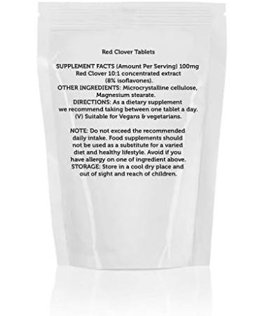 Red Clover 60 Tablets 1000mg Concentrated Extract Isoflavones Health Supplements Nutrition Pills - Healthy Mood - Buy Online on GoSupps.com