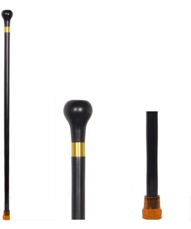 Solid Wooden Cane Wooden Round Head Cane Elderly Walking Stick Walker Crutches (A) Safehappy - Buy Online on GoSupps.com