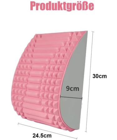 Back Extensor & Neck Extension 2-in-1 Pain Relief Device | Align Neck & Back | Purple - Lower Back Pain Cracker - Buy Online on GoSupps.com