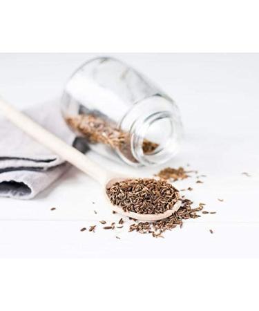 Non-GMO Caraway Seeds 4 oz | Whole Raw Dried Seeds for Rye Bread & Seasoning | Kosher & Vegan | Bulk Savory Spice with Dietary Fiber & Minerals - Buy Online on GoSupps.com