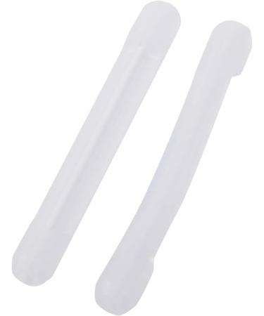 Faruta 20 Pairs Silicone Glasses Ironing Sleeves | Anti-Slip Elastic Ear Grip Hooks for Sunglasses & Reading Glasses - Transparent Gray - Buy Online on GoSupps.com