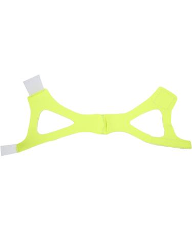 Anti Snoring Chin Strap - Snore Relief Solution for Adults - Adjustable & Breathable (Yellow) - Buy Online on GoSupps.com