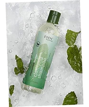 EDEN BodyWorks Peppermint Tea Tree Clear Clarifying Shampoo | 8 oz - Prevent Dandruff, Refresh Scalp, Remove Build Up | Packaging May Vary - Buy Online on GoSupps.com
