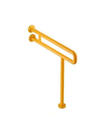 Toilet grab bars bathroom safety frame grab bars auxiliary track for the disabled non-slip suitable for elderly women White-B 75X70cm (Yellow b)