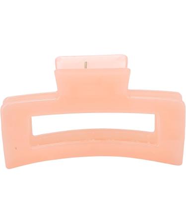Hair Clip 8.5x3cm Hair Claw Clip Non-Slip Lightweight Portable for Thick Thin Curly Straight Hair(Coral Orange) - Buy Online on GoSupps.com