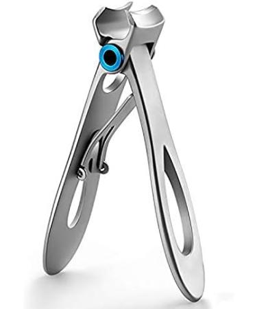 Lanko Nail Clipper Set Thick Toenail & Fingernail Cutter With Wide Jaw Opening Stainless Steel Nail File Ingrown Manicure Pedicure Kit For Men & Women Silver - Buy Online on GoSupps.com