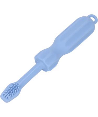 Buy Baby Silicone Molar Toothbrush - Safe Easy to Clean & Attractive for Babies (Blue) - Buy Online on GoSupps.com