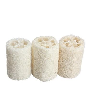 Buy 3x Demarkt Natural Loofah Luffa Cucumber Sponge - Eco-Friendly Fiber Sponge 12cm - Ideal for Exfoliating & Bathing - International Shipping Available - Buy Online on GoSupps.com