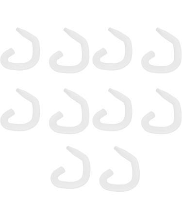 5 Pairs Ear Brackets for Facial Cover | Comfortable Reusable Pain Relief Silicone Mask Accessories (White) - Perfect Fit & Easy to Wear - Buy Online on GoSupps.com