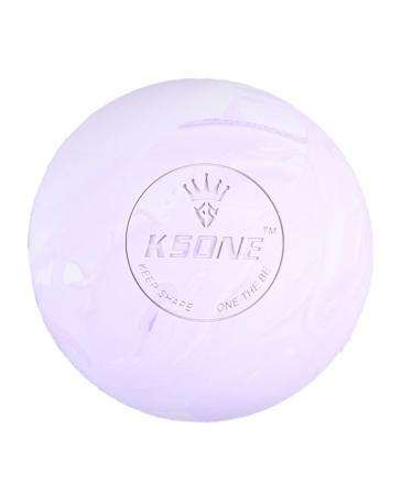 Healeeved 1stk Pilates Muscle Roll deep mini exercise fasciae release Core training back roll massage role for physical yoga ball violet fitness neck let go of the ball 6.5x6.5cm Violet