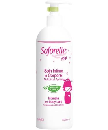  PARAVOSTRA SAFORELLE | Miss Intimate and Body Care | Intimate hygiene for little girls | Anti-dryness | Soothes and softens skin | Anti-irritation | Cleanses | Made in France | 2 x 500ml - Buy Online on GoSupps.com