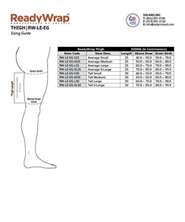 Buy Lohmann & Rauscher ReadyWrap Thigh Compression - Beige X-Large Up to 30 - International Shipping Available - Buy Online on GoSupps.com