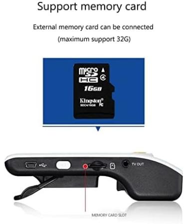 Magnifying Glass Digital Magnifier Electronic Reading Aid 3.5 inch LCD Screen for Low Vision 2-25 Times Zoom with Foldable Handle - Buy Online on GoSupps.com