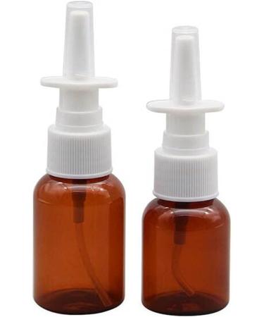 Vasana 6 Pack 30ml Glass Nasal Spray Bottles - Refillable Travel Containers for Cosmetics & Makeup - Perfect for International Shipping - Buy Online on GoSupps.com
