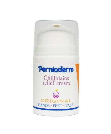 Veil Cover Cream Pernioderm Original Chilblains Relief Cream 50ml Witch Hazel & Calamine formula to reduce irritation instantly 50 ml (Pack of 1)