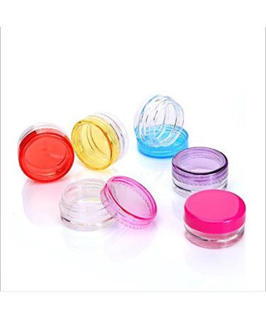 WOIWO 22PCS Reusable Cream Bottles - 3g Round Bottom Cosmetic Packaging & Sample Box - Buy Online on GoSupps.com