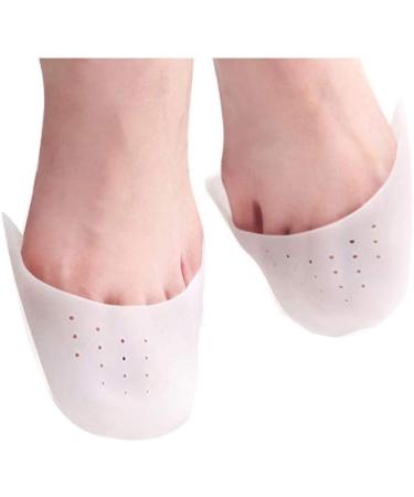 Angzhili Ballet Shoes Toe Caps - Breathable Gel Protector for Dancers [White] - Buy Online on GoSupps.com