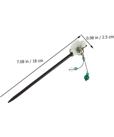 SOLUSTRE 1pc Antique Headdress Hairpin Girl Hair Accessories Hair Accessories Hair Chopsticks Retro Hair Fork Hair Jewels for Women Hair Sticks for Women Vintage Miss Wood Jiangnan - Buy Online on GoSupps.com