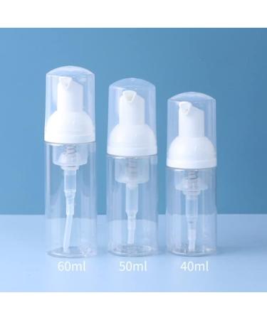 ericotry 4Pcs 60ml 2oz Plastic Foam Dispenser Bottles Travel Foam Soap Bottle Pump Dispenser Empty Foamer Bottle Mini Liquid Foaming Bottles Foaming Pump Dispenser for Face Cleanser Shampoo - Buy Online on GoSupps.com