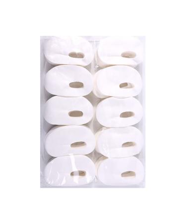 minkissy 1000 Pcs Eye mask Paper Eye Films DIY Eye moisturizing Eye Patches Eye bal Eye Eye Sleep Eye Care White Sticker Anti Wrinkle Plant Fibres