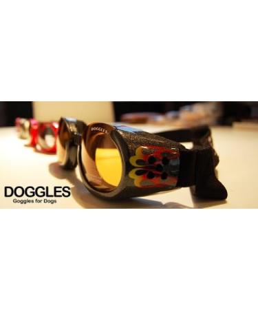 Doggles ILS X-Small Racing Flames Frame with Orange Lens - XS 1 - Buy Online on GoSupps.com