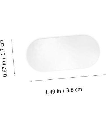 COHEALI 60pcs Elf Ear Stickers - Silicone Vertical Ear Tape for Small Face Orthotics - Transparent 3.7x1.6cm - Buy Online on GoSupps.com