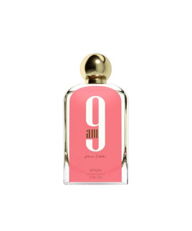 Afnan 9 AM Pour Femme Eau De Parfum 3.4 Fl. Oz 9 AM Femme