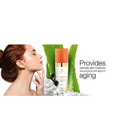 Rivage Dead Sea Minerals Facial Moisturizing Cream 60ml - 15 SPF Vegan No Animal Testing No Harsh Chemicals - Shop Internationally - Buy Online on GoSupps.com