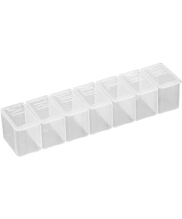 2Pcs Transparent Pill Cases | Convenient Visible Pill Organizers for Easy Storage - International Shipping Available - Buy Online on GoSupps.com