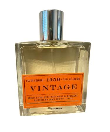 Vintage Eau de Cologne for Men 1956 3.4 FL OZ 100 ml