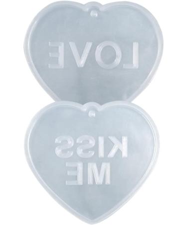 VILLCASE 4 Pcs Love Silicone Mold Silicone Keychain Wedding Resin Molds Diy Supply Lovers Bags Supplies As Shownx2pcs 6.7X6cmx2pcs - Buy Online on GoSupps.com