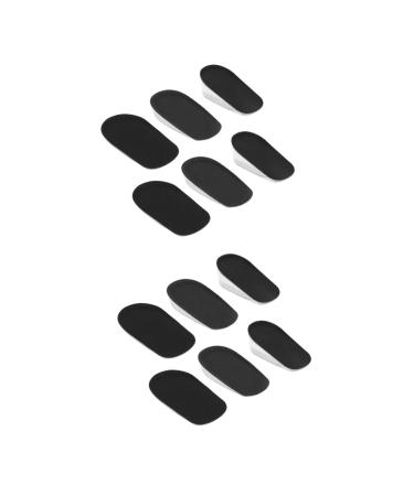 Gatuida 6 Pairs Inner Height Increasing Insole Height Increase Insole Invisible Height Increased Insoles Plantillas Ortopedicas para Hombre Soft Half Pad Man Comfortable