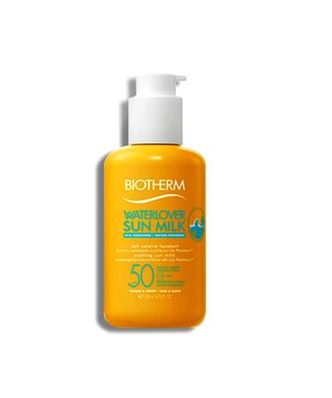 BIOTHERM Waterlover Sun Milk SPF50 6.76fl.oz - Protect Your Skin with Eco-Friendly Sun Protection - Buy Online on GoSupps.com