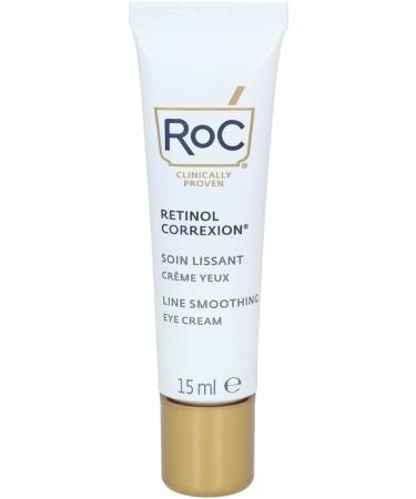 RoC - Retinol Correxion Smoothing Eye Cream - Reduces Puffiness and Dark Circles - Anti-Wrinkle and Age - 15 ml - Buy Online on GoSupps.com