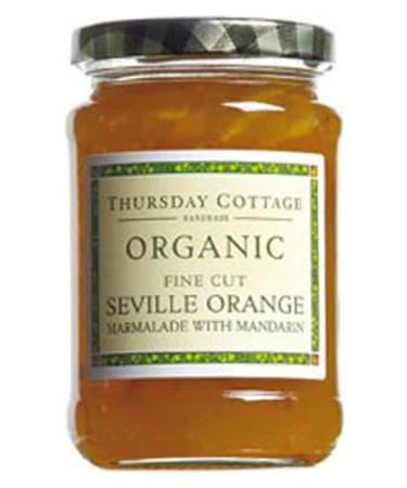 Thursdays Cottage Marmelade d'orange et de mandarine bio 340g (lot de 3)